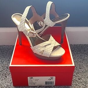 Coach Dani Cut Snake Stilleto